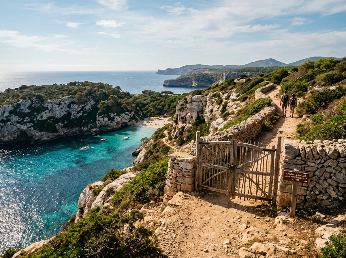 Sendero Camí de Cavalls en Menorca